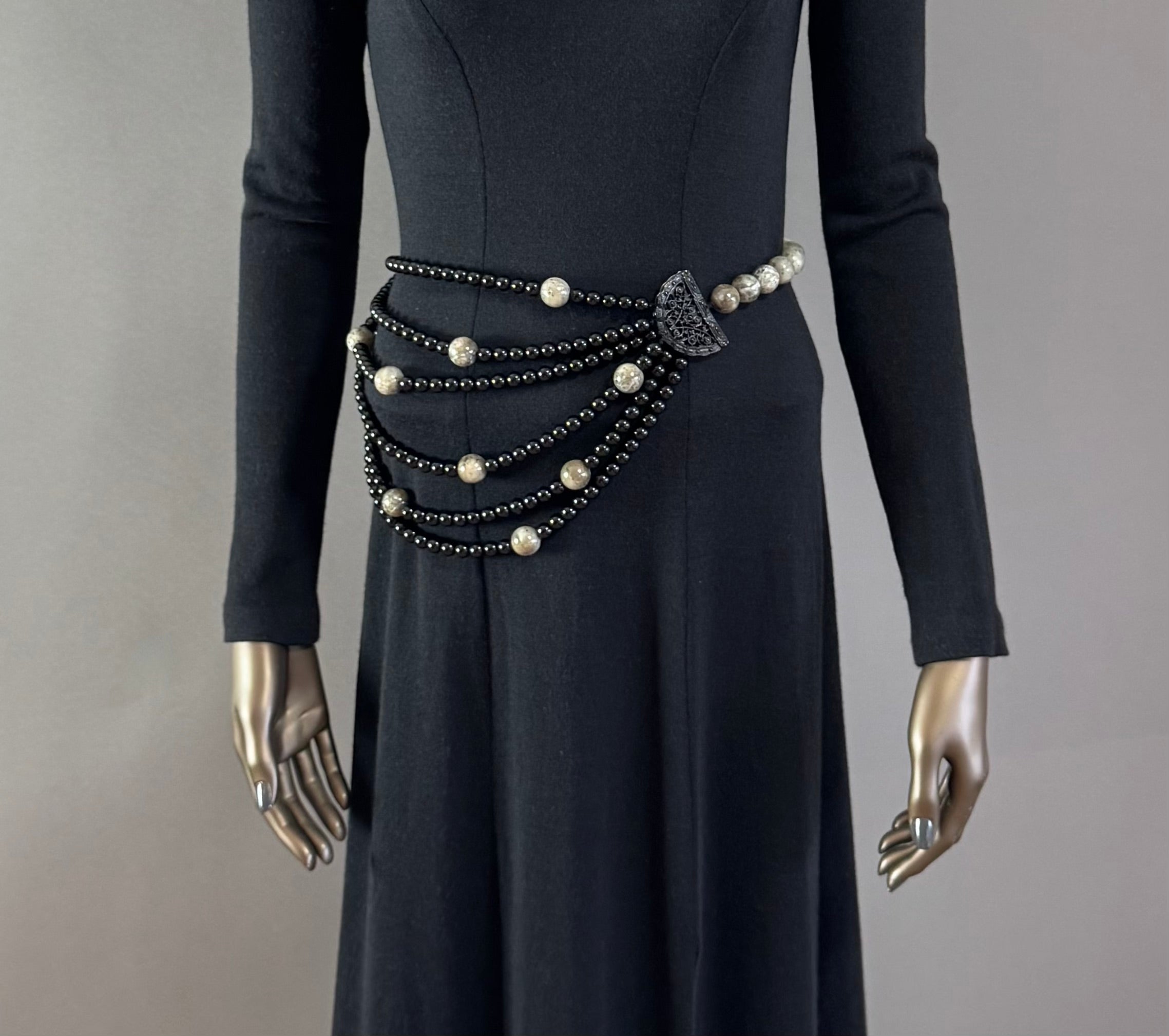 Vintage ANGELA CAPUTI Statement Necklace