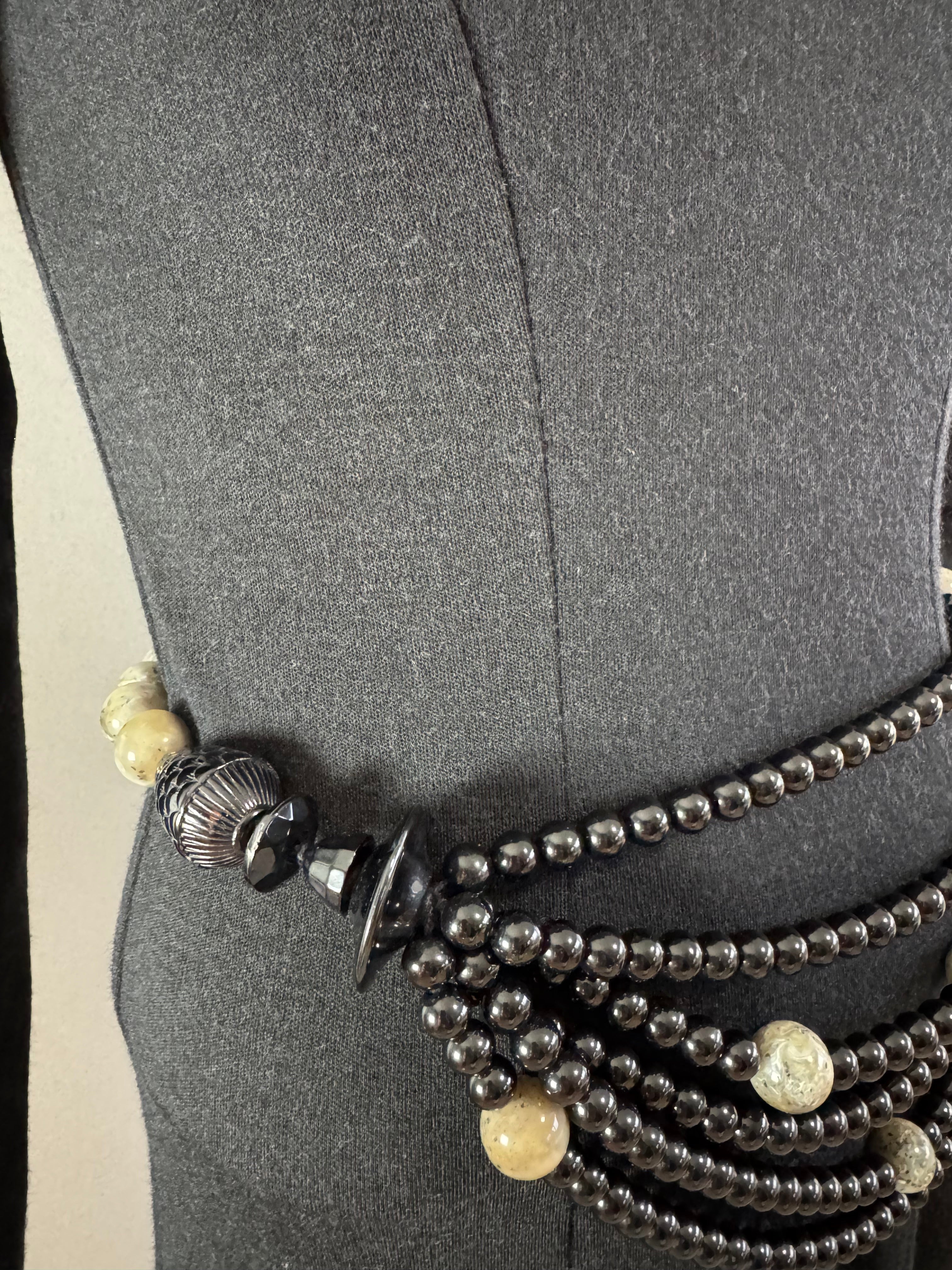 Vintage ANGELA CAPUTI Statement Necklace