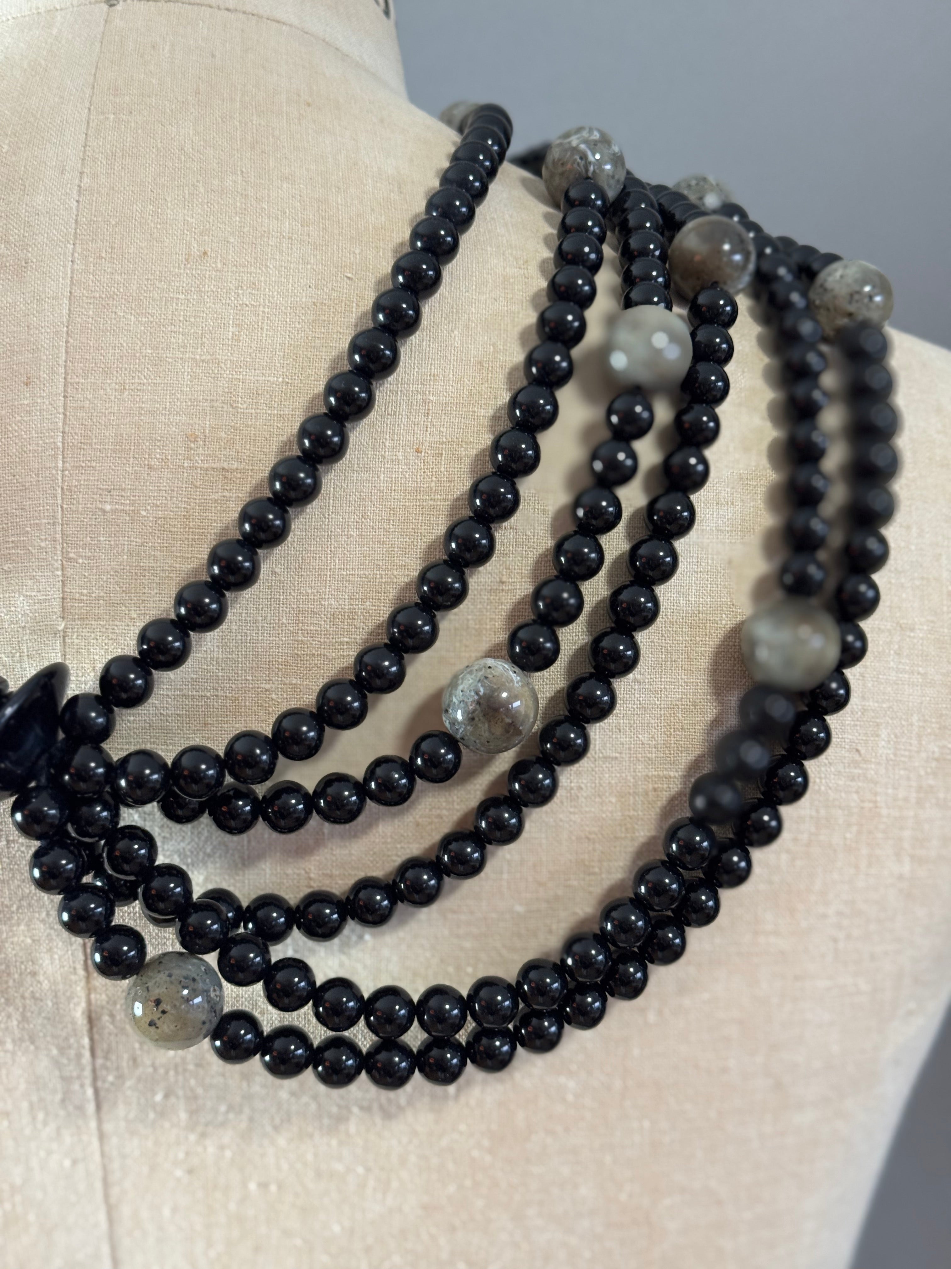 Vintage ANGELA CAPUTI Statement Necklace