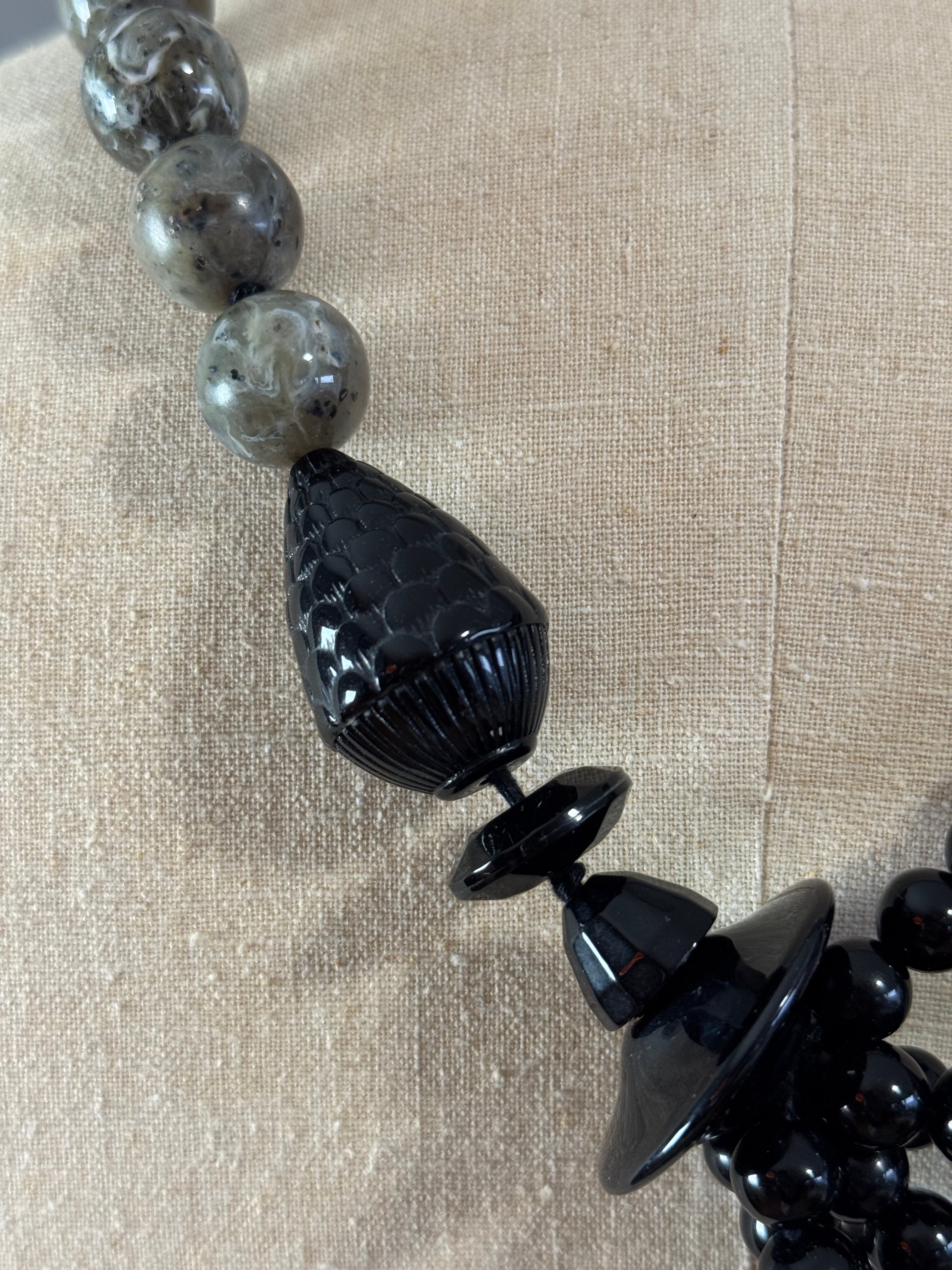 Vintage ANGELA CAPUTI Statement Necklace